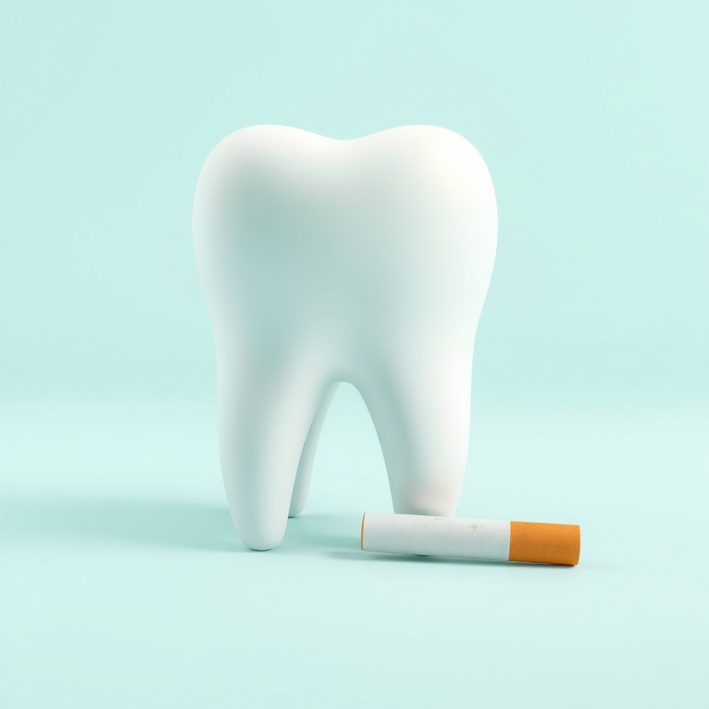 Illustration: How Smoking and Vaping Harm Your Teeth and Gums