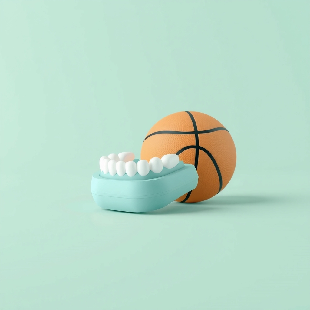 Illustration: Custom Mouthguards for Athletes and Kids: Protecting Smiles in Sports