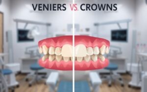 Veneers vs. Crowns