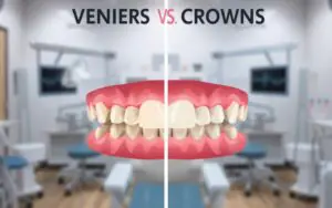 Veneers vs. Crowns